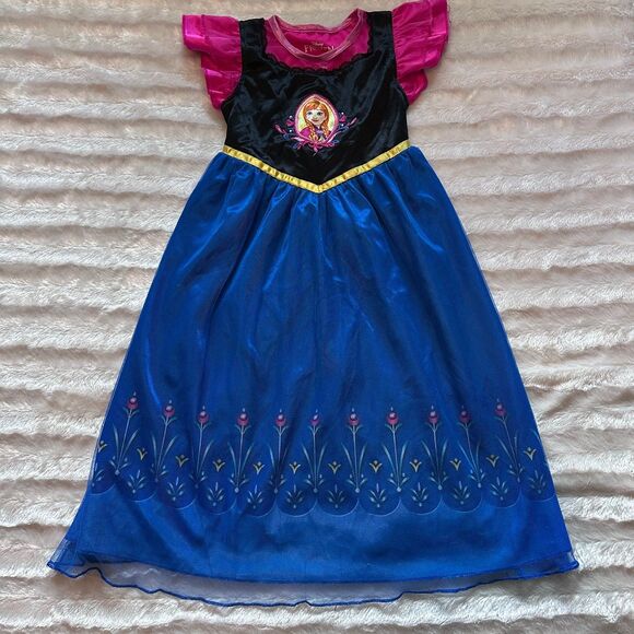 Girls Disneys Frozen Ana nightgown Size 5t - Picture 1 of 8